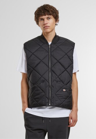 DICKIES Vest in Black: front