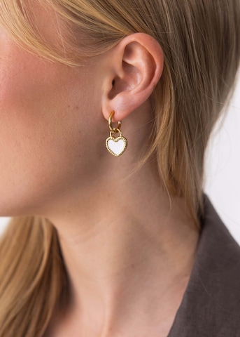 Orecchini ' Heart Charm ' di PURELEI in oro