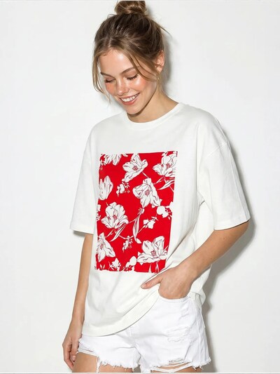 Bianco Lucci T-shirt 'T-Shirts' en S-L en mélange de couleurs, Vue avec produit
