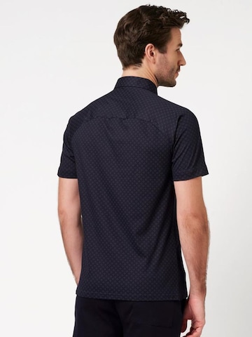 DESOTO Slim fit Button Up Shirt in Blue