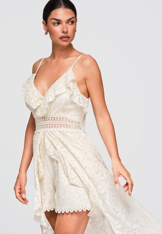 Robe de soirée Ombre en beige