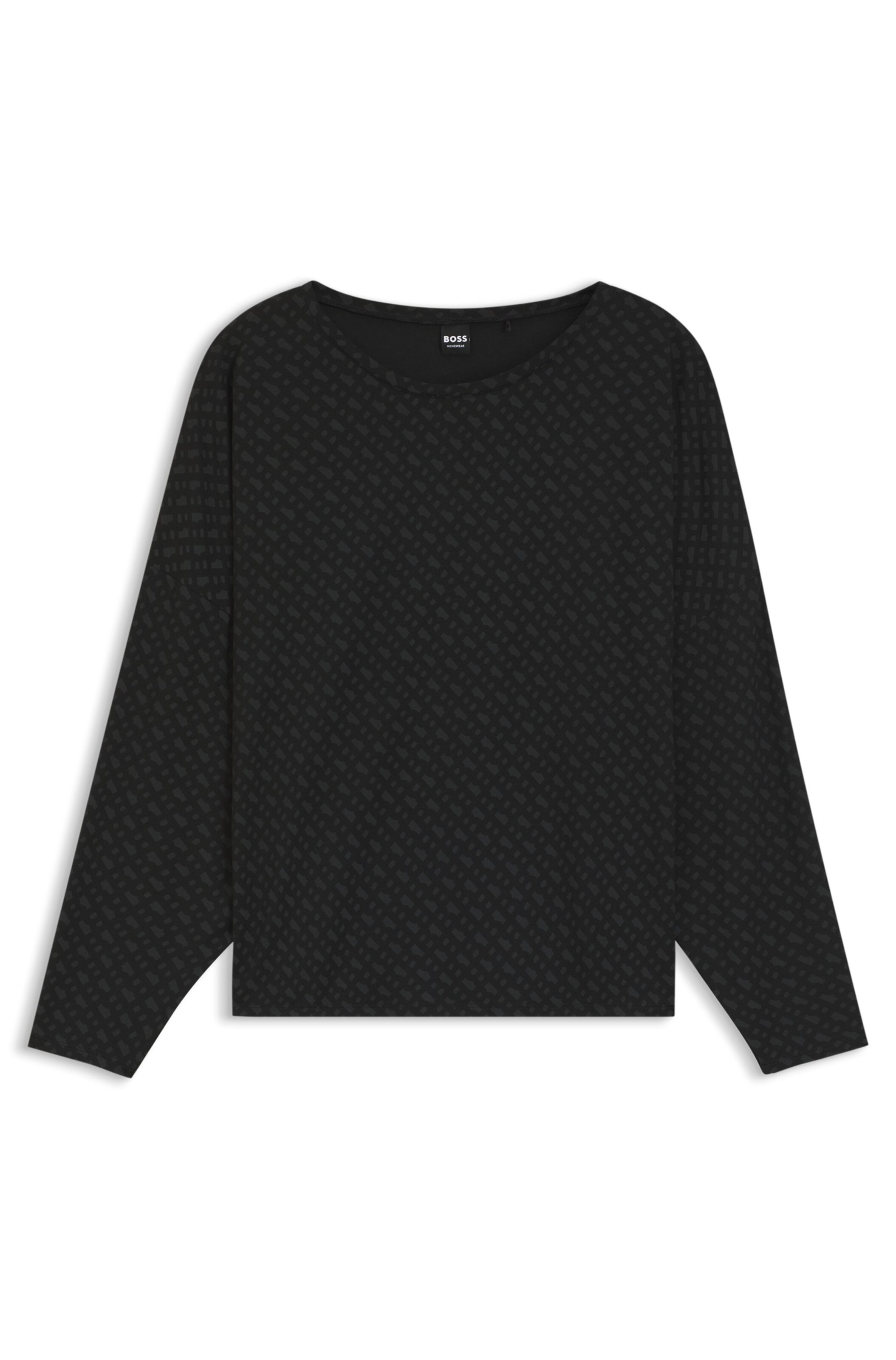 BOSS Shirt in Schwarz: Vorderseite