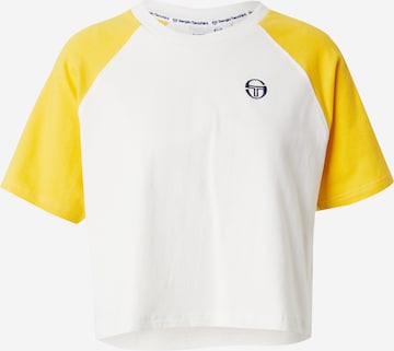 Maglietta 'WILHEMINA' di Sergio Tacchini in bianco: frontale