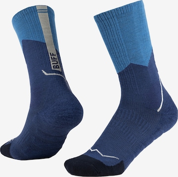 BUFF Socken 'BUFF Merino Midweight Crew Socks' in Blau: Vorderseite