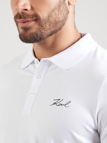 Karl Lagerfeld Poloshirt in Weiß