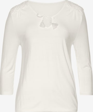 LASCANA - Camiseta en beige: frente