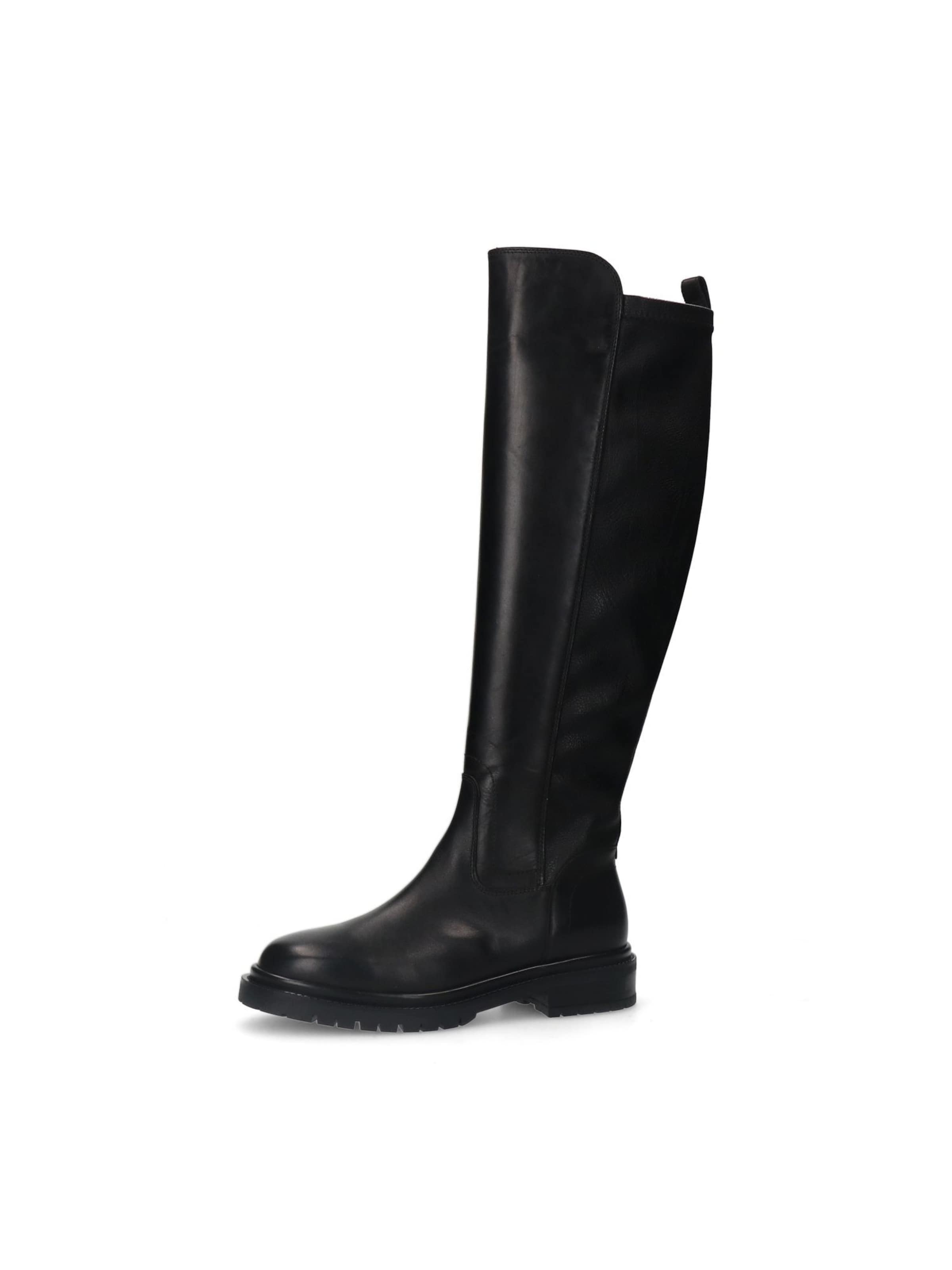 MANFIELD Stiefel in Schwarz: Vorderseite