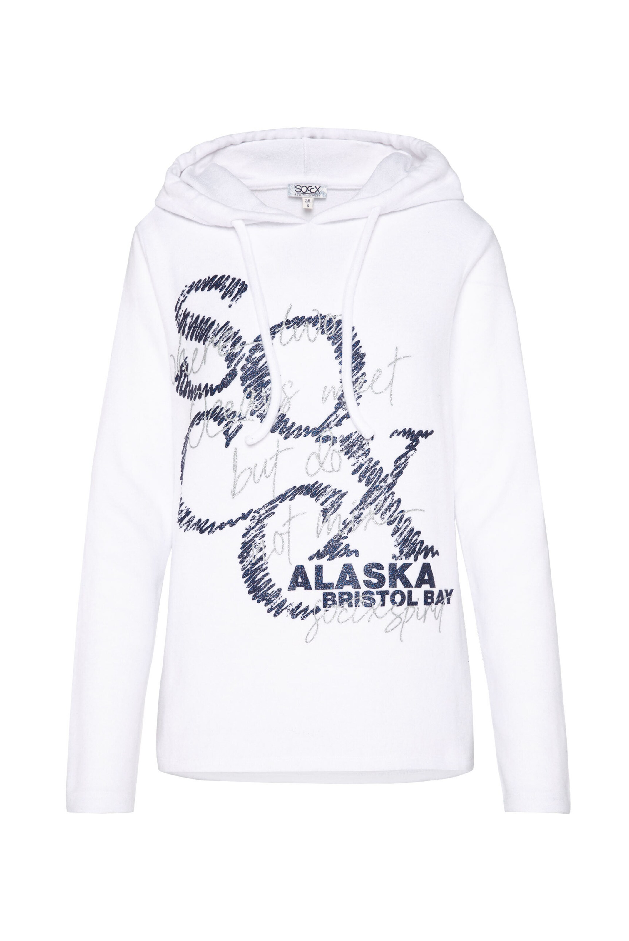 Soccx Sweater in White: front