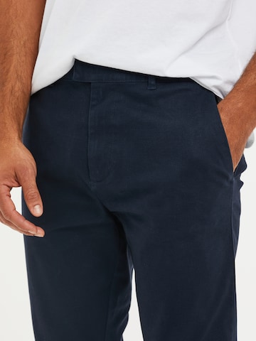 Regular Pantalon chino 'Marley' Threadbare en bleu