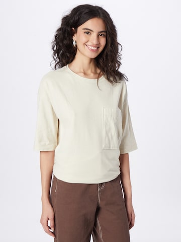 Sisley Shirt in Beige: voorkant