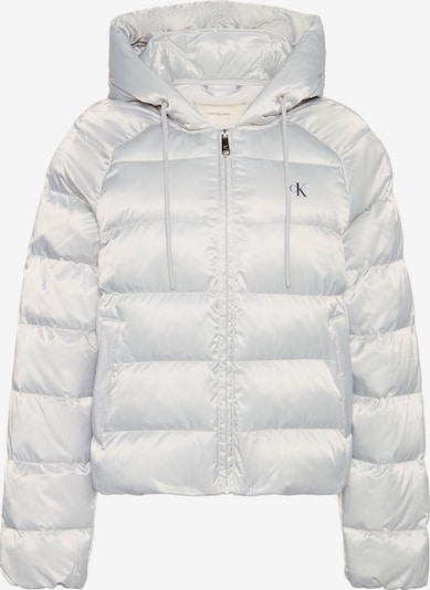 Calvin Klein Jeans Přechodná bunda - světle šedá / bílá, Produkt