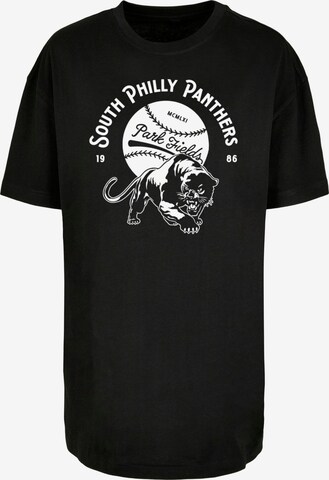 Merchcode Shirt 'Park Fields - South Philly Panthers' in Black: front