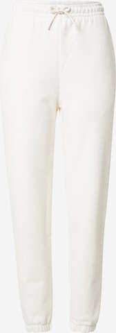 Samsøe Samsøe Zwężany krój Spodnie w kolorze biały: przód