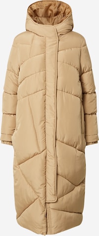 JUST FEMALE Winter coat 'Aqua' in Brown: front