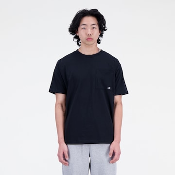 new balance Shirt in Black: front