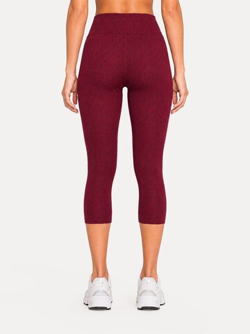 Skinny Leggings ' Velvara ' Smilodox en rouge
