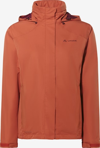 VAUDE Outdoor Jacket 'Escape' in Brown: front