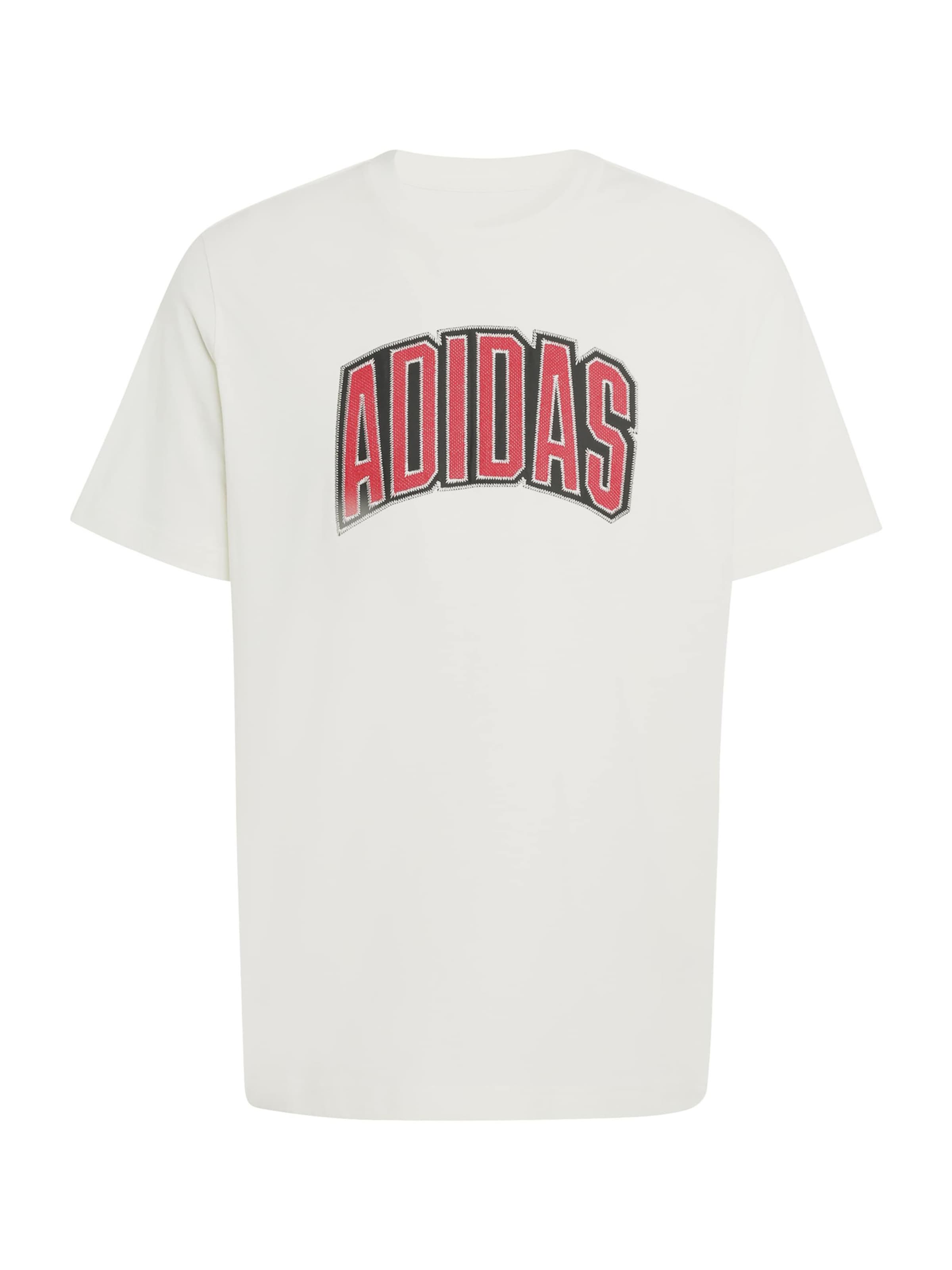 ADIDAS SPORTSWEAR Функционална тениска 'STAD COLLEG' в бяло: отпред