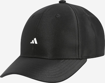 ADIDAS PERFORMANCE Athletic Cap in Black: front