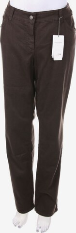 GERRY WEBER Pants in 4XL in Brown: front