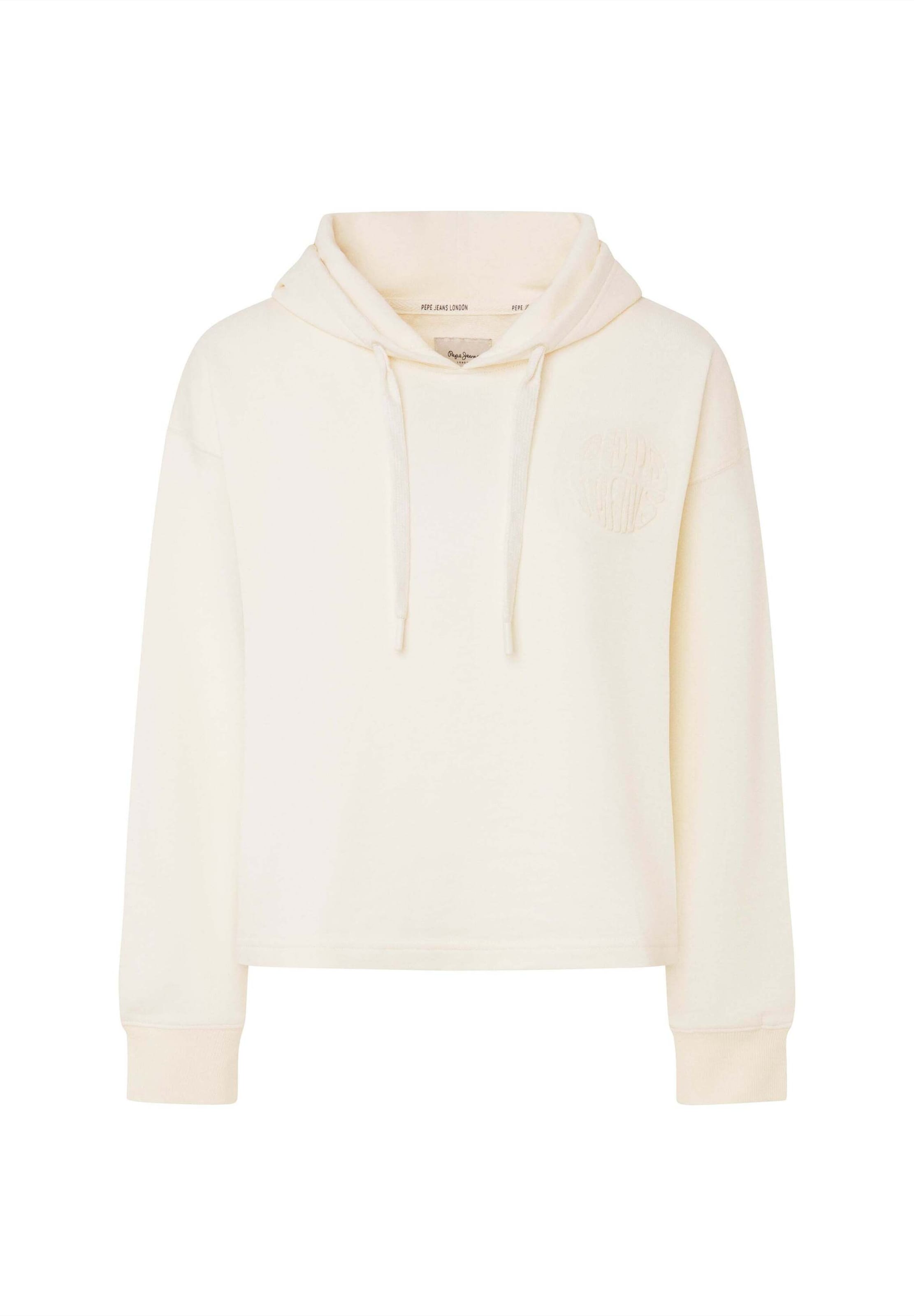 Pepe Jeans Sweatshirt 'ESTRID' in Beige: front