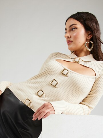Pull-over Hoermanseder en beige