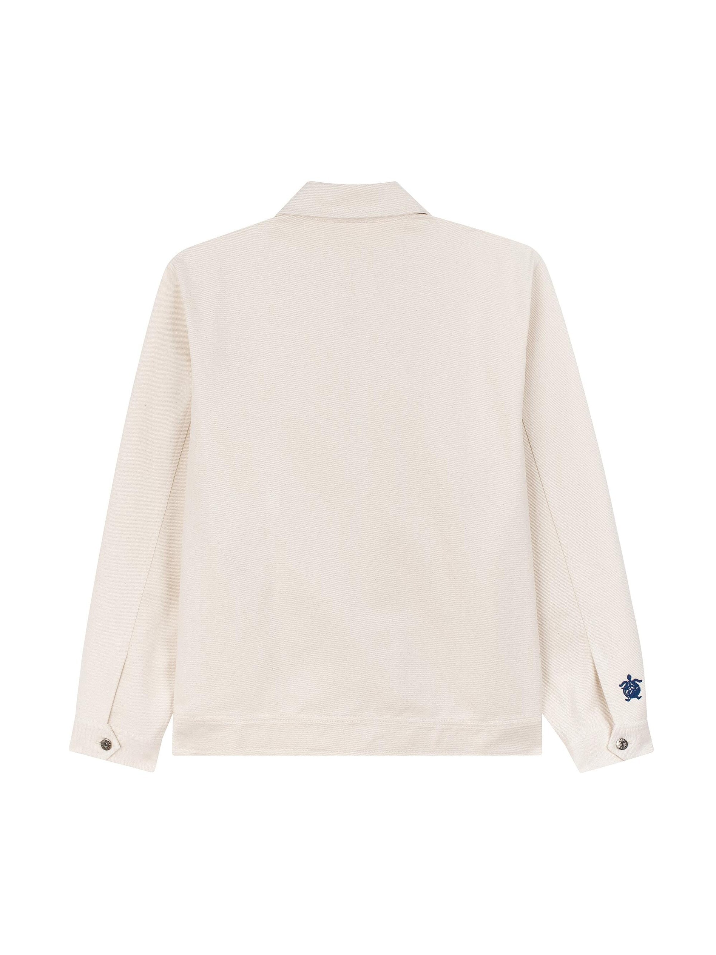 Giacca di mezza stagione 'Denim Jacket' di Pacifique Sud in beige