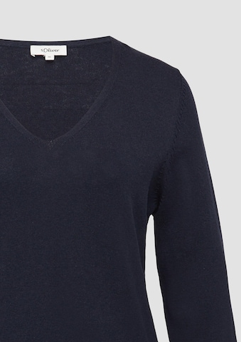 s.Oliver Pullover in Blau