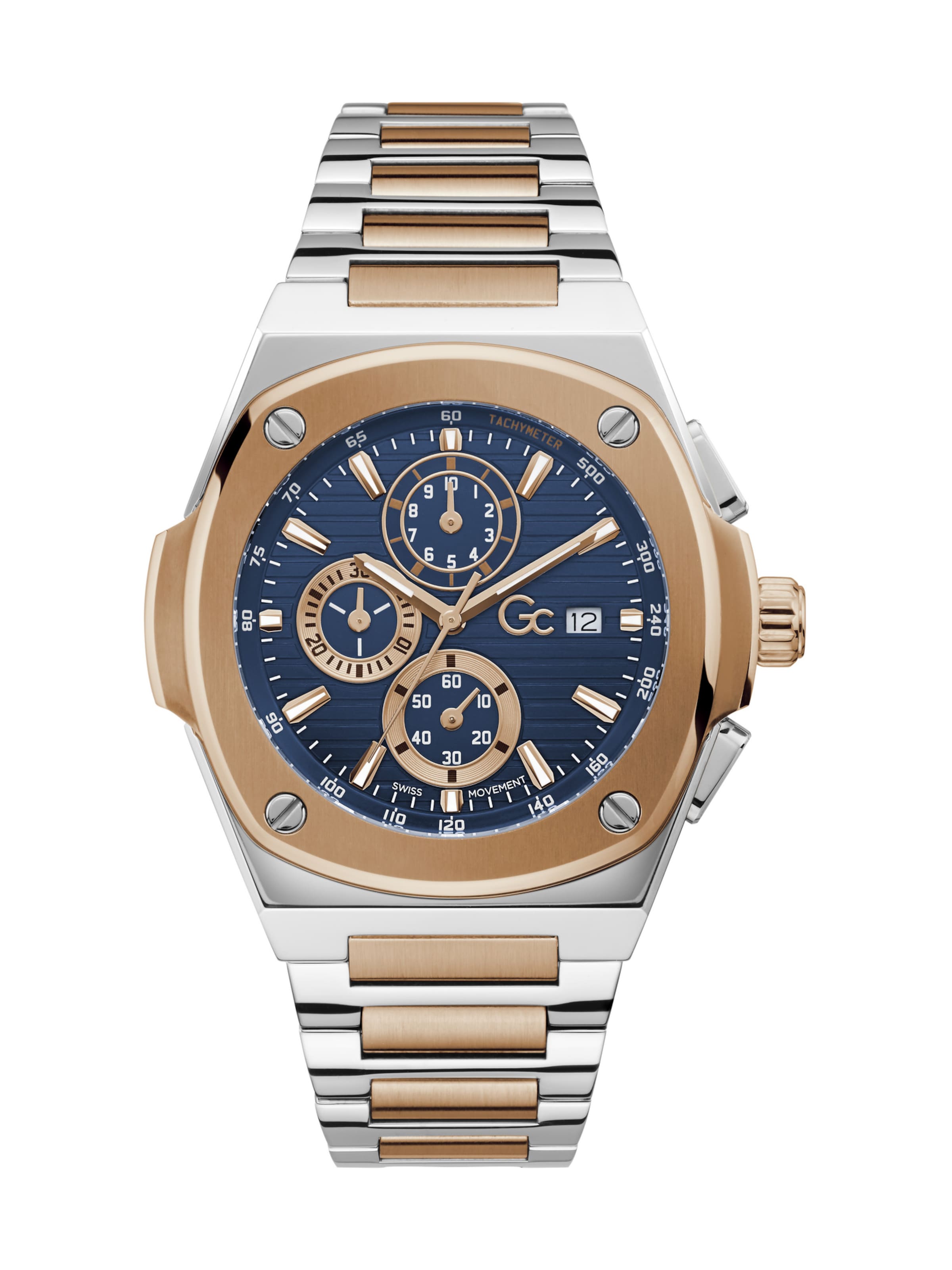 Gc Analoog horloge in Gemengde kleuren: voorkant