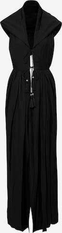 Kimono Rivus en noir : devant