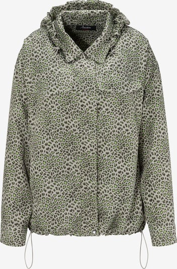 Aniston CASUAL Übergangsjacke in grau / grün / schwarz, Produktansicht