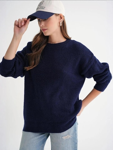 Pullover di MixRay in blu