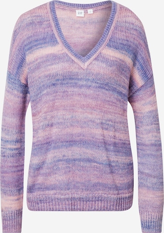 GAP Sweater 'FOREVER COZY' in Purple: front