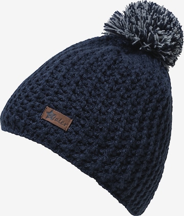 STERNTALER Beanie in Blue: front