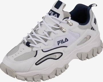 FILA Låg sneaker 'Ray Tracer' i vit: framsida