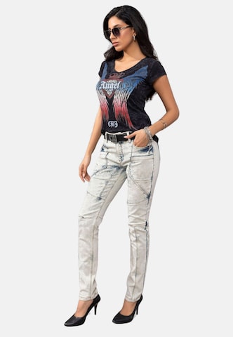 CIPO & BAXX Slimfit Jeans in Blauw