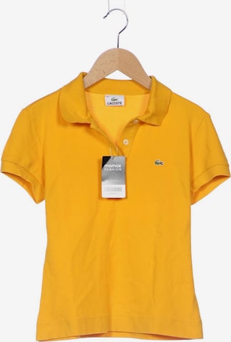 LACOSTE Top & Shirt in M in Yellow: front