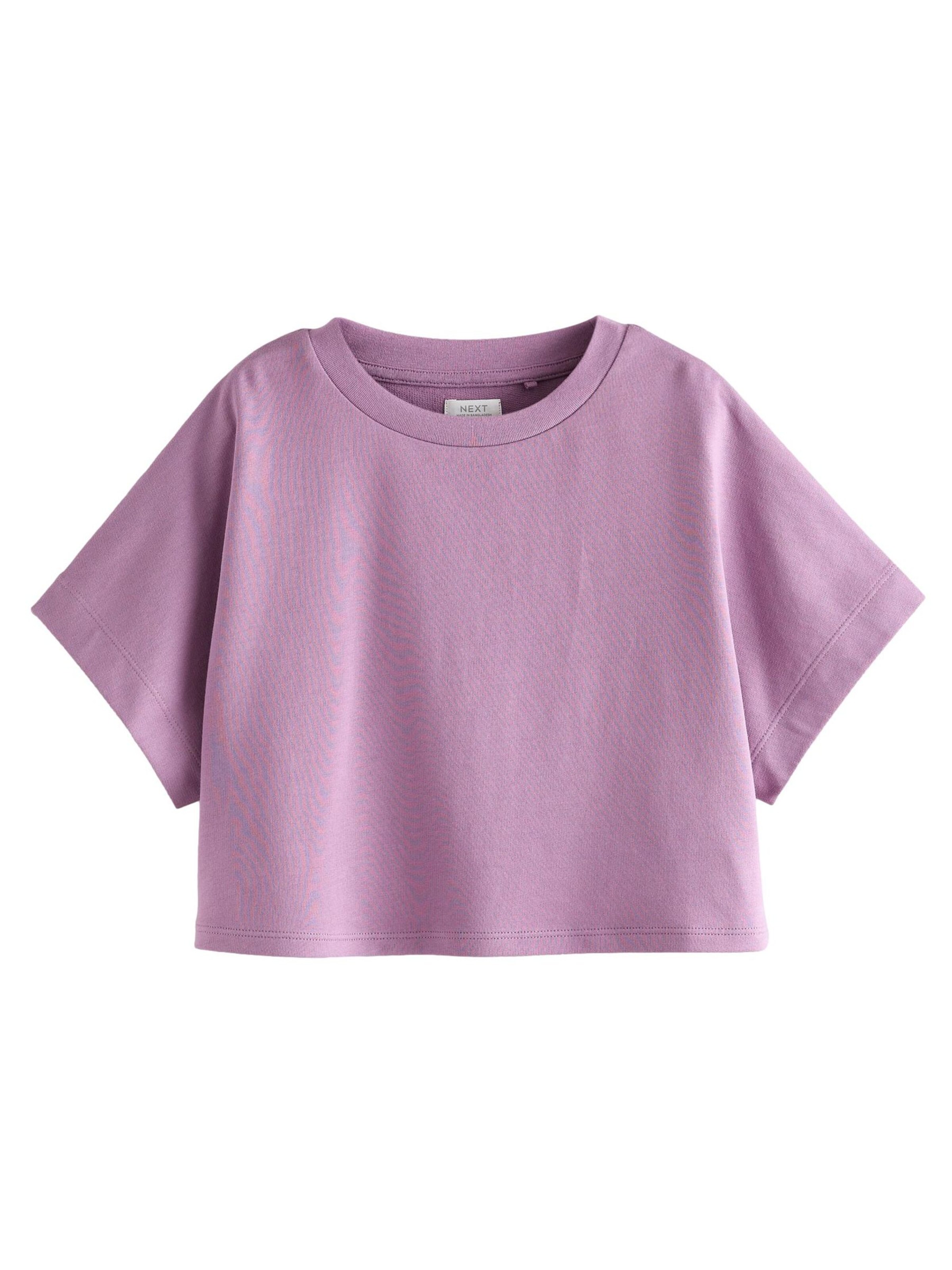 Next Koszulka w kolorze fioletowy: przód