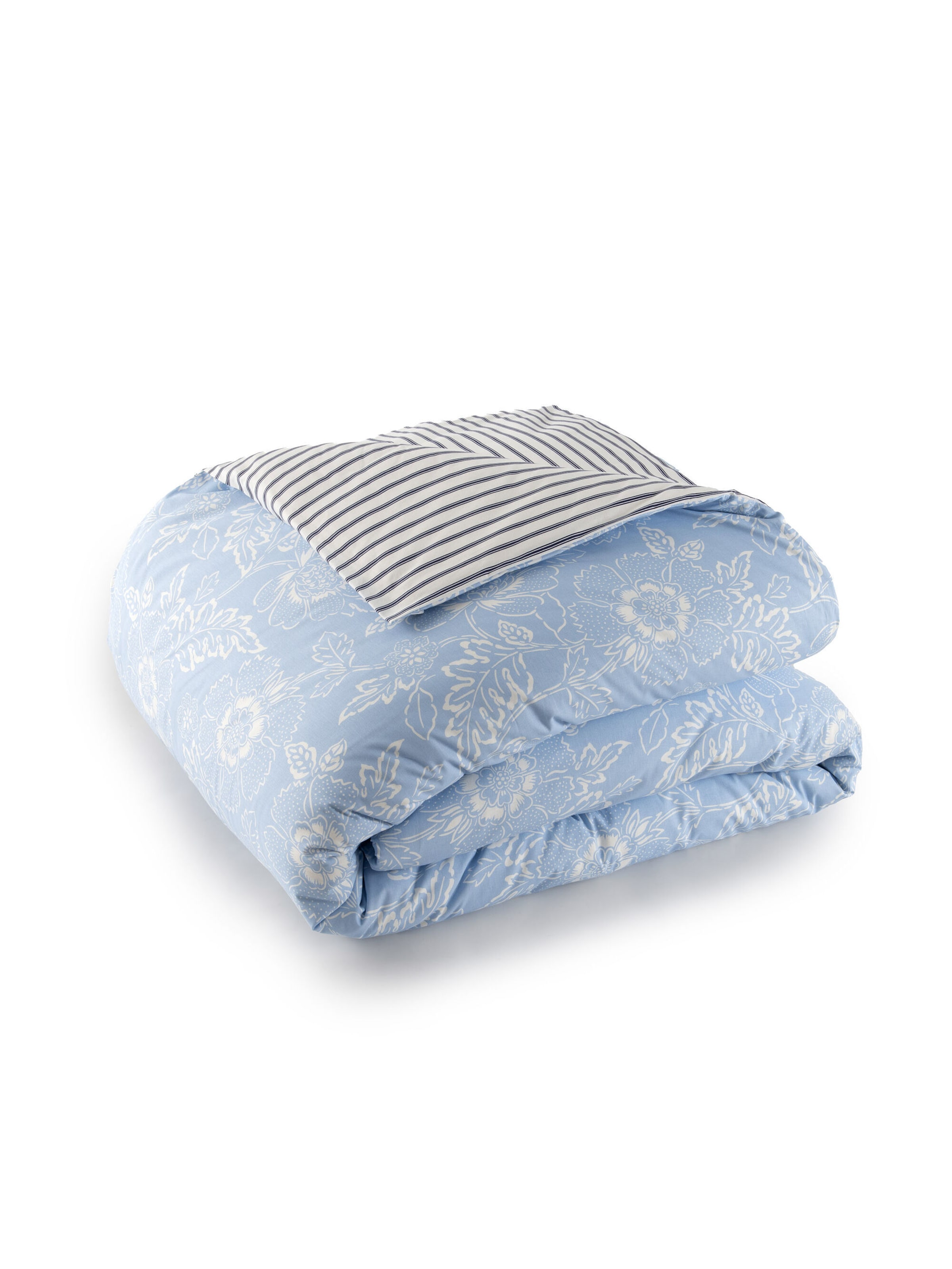 Housse de couette 'Bloom' TOMMY HILFIGER en bleu : devant