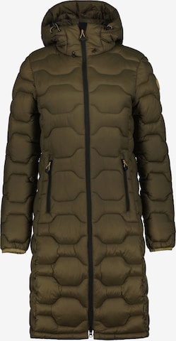 ICEPEAK Winter Coat in Green: front