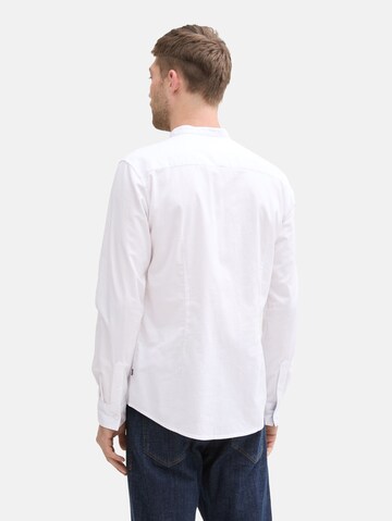 TOM TAILOR Regular fit Button Up Shirt in White