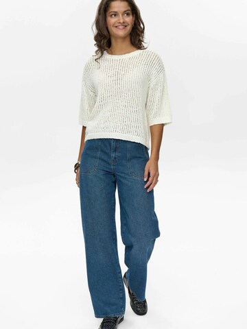 NÜMPH Pullover in Weiß