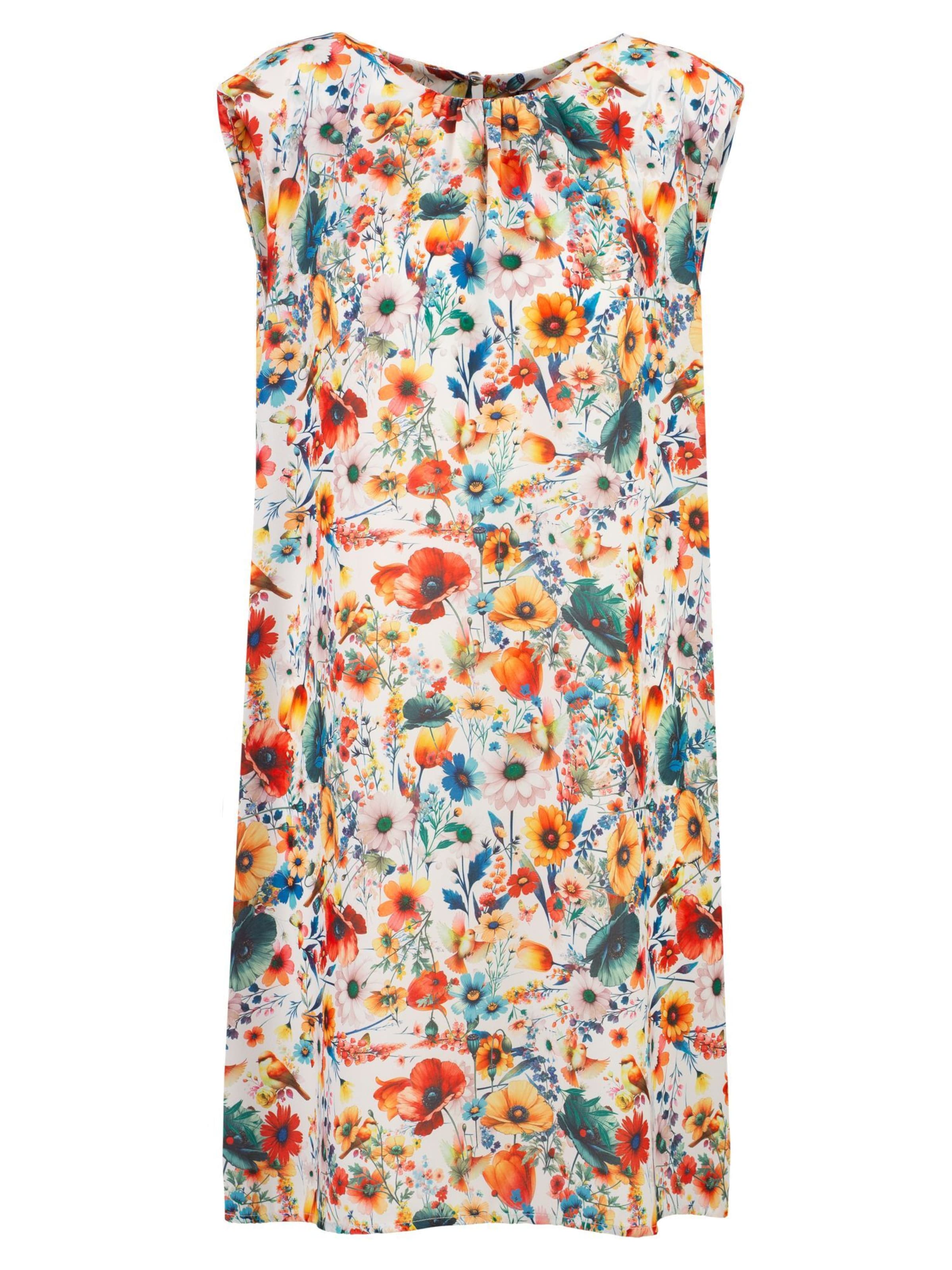 Abito estivo &#x27;Susa Flower&#x27; di 19V69 ITALIA in colori misti: frontale