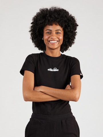 ELLESSE Shirt 'Beckana' in Zwart: voorkant