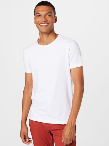 T-Shirt 'Round' HUGO Red en noir : devant