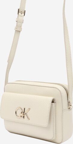 Calvin Klein Crossbody Bag in Beige