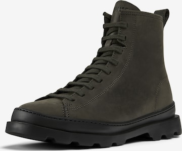 CAMPER Lace-Up Ankle Boots 'Brutus' in Grey: front