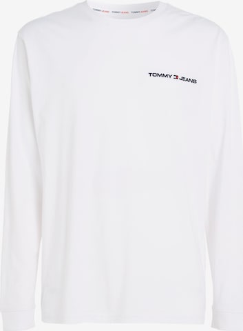 T-Shirt Tommy Jeans en blanc : devant