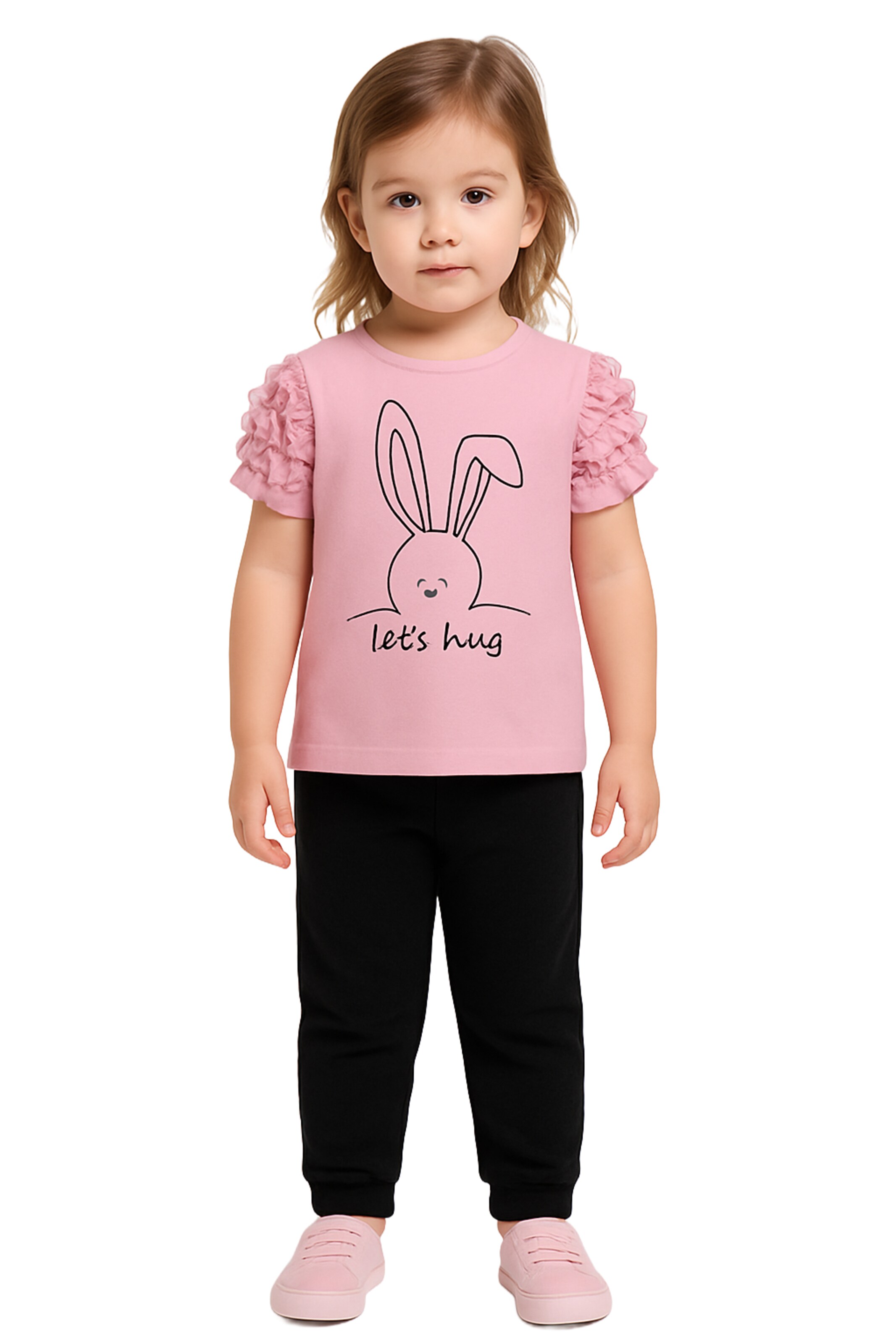 Panço T-Shirt in Pink: Vorderseite