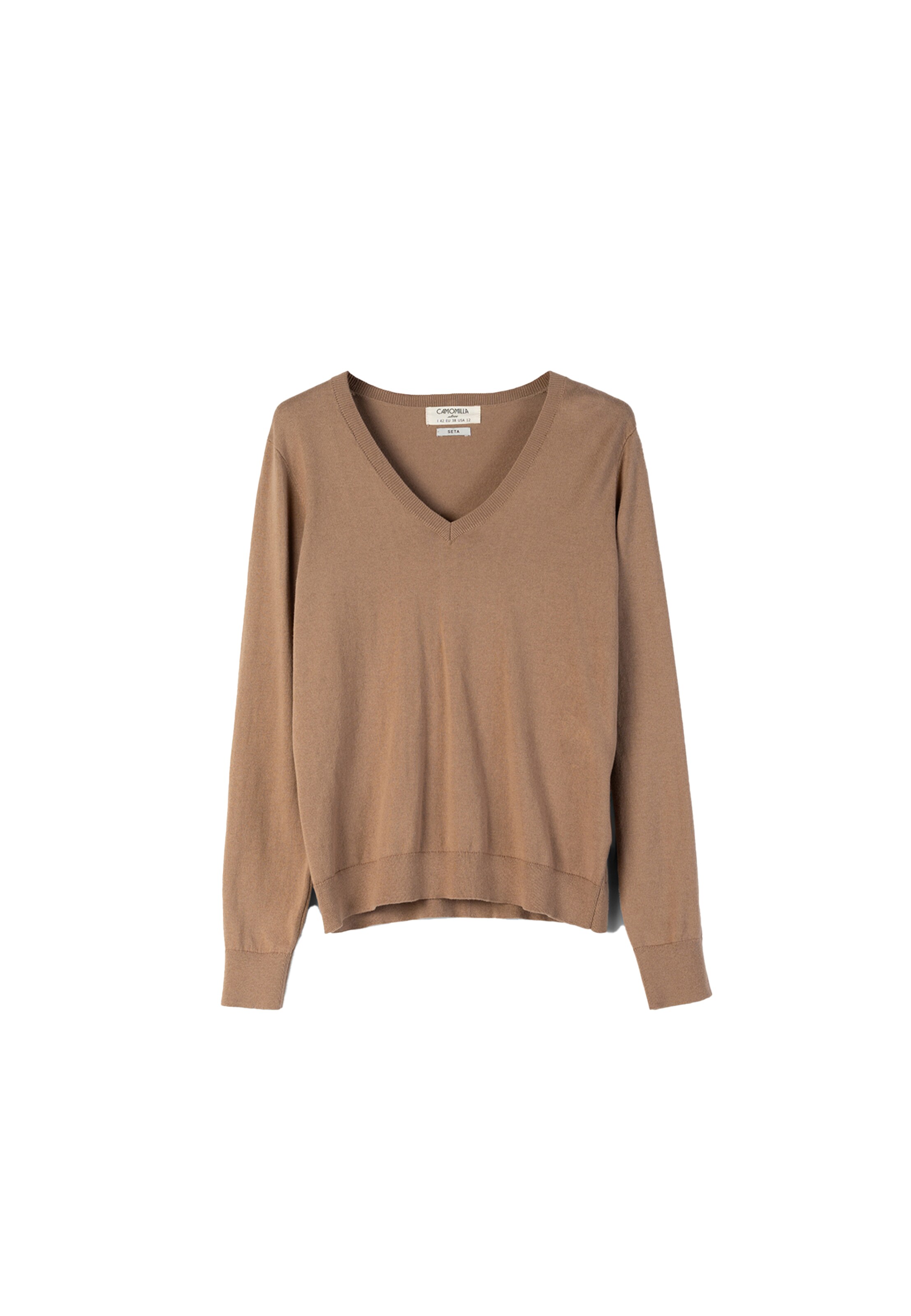 Pullover 'MARGE' di Camomilla Italia in beige: frontale